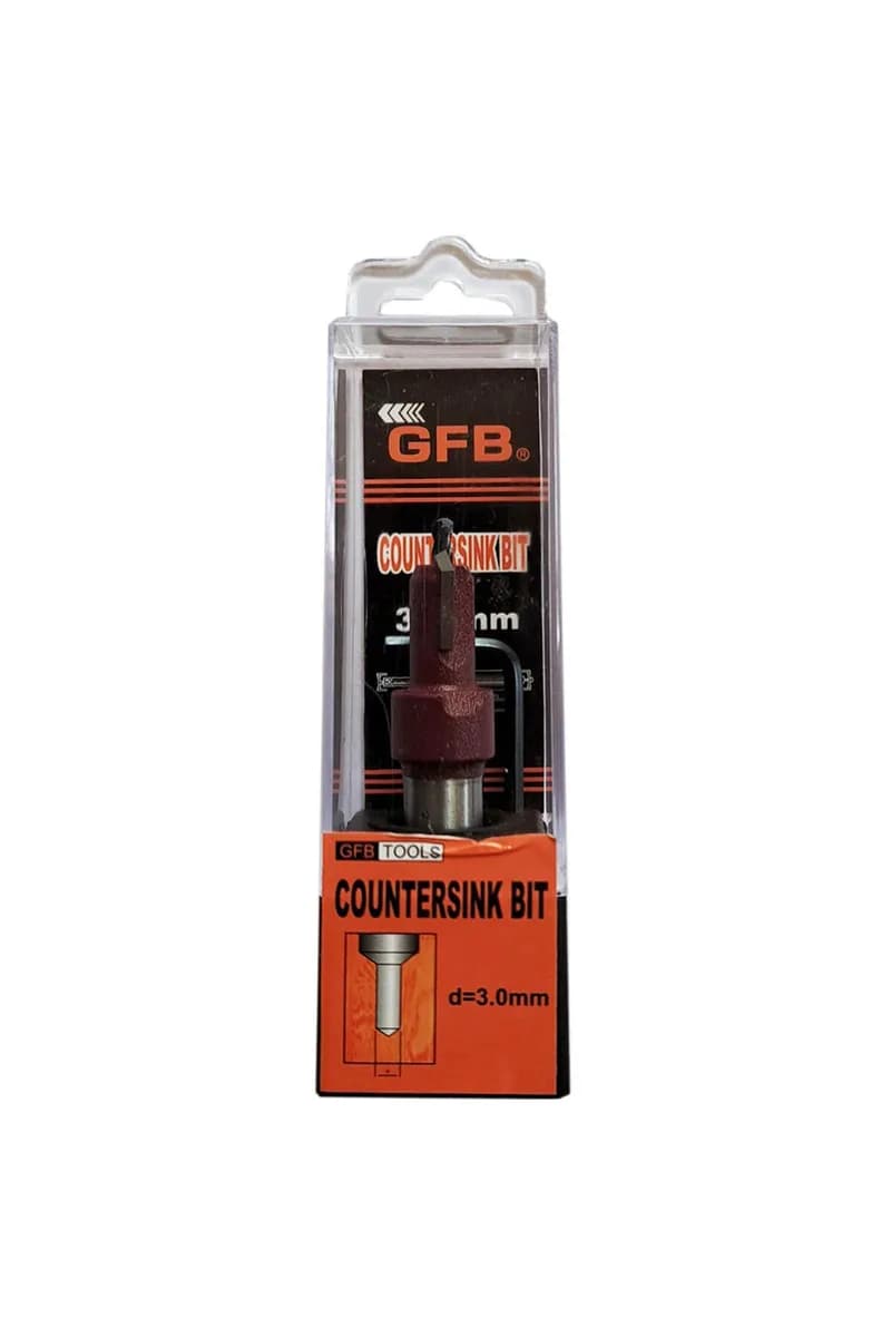 GFB 3 mm Havşa Tığ HSS Matkap Ucu (-2300)