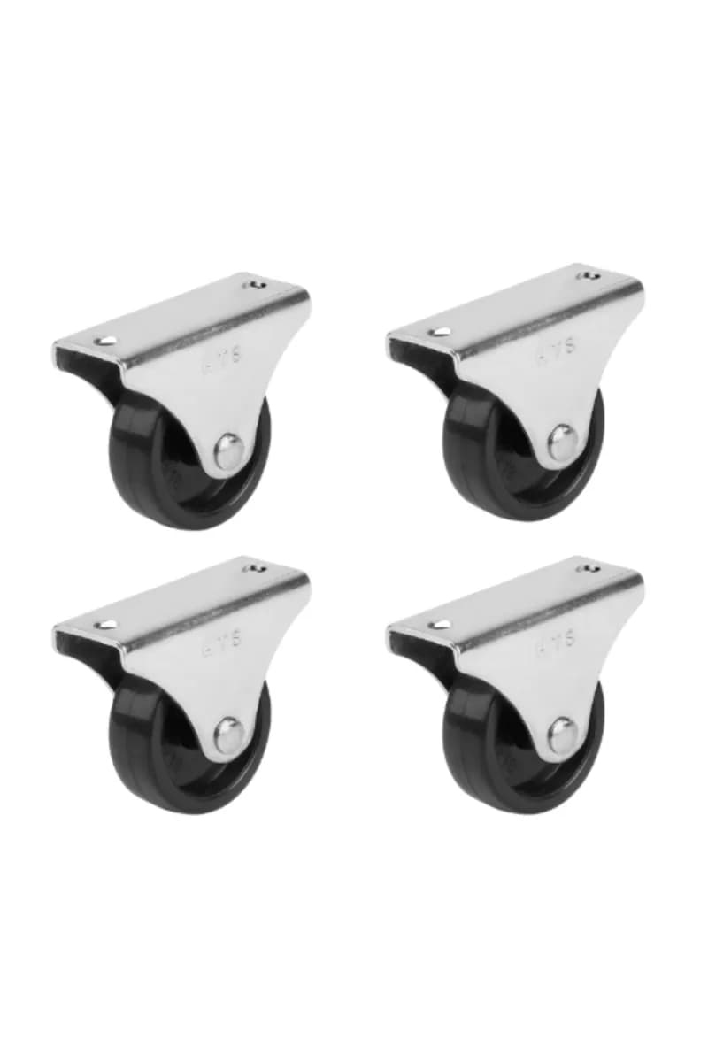 HTS 103 Sabit Mobilya Tekerleği 38 mm 4'lü Set